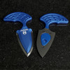 Heretic Sleight Push Dagger - Blue (2.8" CPM-20CV Blk DLC) H050-6A-BLU