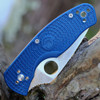 Spyderco Persistence Lightweight (C136PBL) - 2.75" CPM-S35VN Satin Plain Drop Point Blade, Blue FRN Handle
