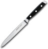 Felix First Class Tomato Knife (FEL813113) 5 in Satin X50CrMoV15 Blade, Black Plastic Handle