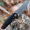 WE StarHawk Flipper - Blk Ti. (2.81 CPM-20CV Silver BB) WE21017-3