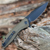 CIVIVI Baklash Flipper - Green Micarta (3.50" 9Cr18MoV Blk SW) C801K