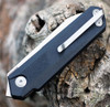 CIVIVI Ki-V Plus Front Flipper - Blk G10 (2.52" Nitro-V Satin BB) C20005B-1