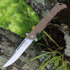 Cold Steel Large Luzon (CS20NQXDTST) 6 inch Desert Tan 8Cr13MoV Clip Point Plain Blade, Satin GFN Handle