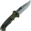 Gerber 06 Auto 10th Anniversary Automatic (G1263) 3.6" CPM S30V Stonewash Drop Point Blade, Olive Drab Aluminum Handle