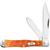 Case Small Swell Center Jack (35811) Tru Sharp Stainless Steel Blades, Cayenne Cradall Jig Bone Handle