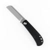 Kansept Knives Bevy Slip Joint (T2026F1) 2.9" Satin 154CM Sheepsfoot Plain Blade, Black G-10 Handle