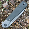 WEKNIFE Soothsayer Flipper  (WE200501) 3.48" CPM20CV Drop Point Plain Blade, Titanium and Carbon Fiber Handle