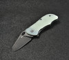 CMB Hippo Folding Knife (CMB05J) 2.99 in Blackwash D2, Jade G-10 Handle