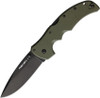Cold Steel Recon 1 (CS27BSODBK) - 4.00" S35VN Black DLC Coated Spear Point Blade, Olive Drab Handle w/ Tri-Ad Lock