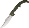 Cold Steel Folding Knife (CS62MGCODSW) 7.50 in Stonewash AUS10A Clip Point Plain Blade,Olive Drab G-10 Handle