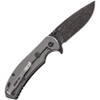 Skif Knives Sturdy (420SEB) 3.75" Black Stonewash  9Cr18MoV Drop Point Plain Blade, Black G10 Handle w/ Gray Stainless Back Handle