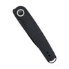 Kizer Squidward (V3604C2) 2.75" 154CM Black Drop Point Plain Blade, Black G-10 Handle