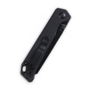 Kizer Mini Begleiter (V3458RN5) 2.875" Bohler N690 Black Wharncliffe Plain Blade, Black G-10 Handle