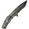 Skif Knives Griffin(422SEBG) 3.75 Stonewash 9Cr18MoV Drop Point Blade,OD Green G10 Handle w/Gray Stainless Handle