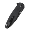 Kizer Cozy (V3613C1) 3.31" 154CM Black Drop Point Plain Blade, Black G-10 Handle