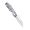 Kizer Cormorant Folding Knife (KI4562A4) 3.25 in Satin CPM 20CV Clip Point Blade, Titanium Handle