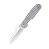 Kizer Cormorant Folding Knife (KI4562A4) 3.25 in Satin CPM 20CV Clip Point Blade, Titanium Handle