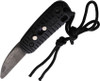 Colonial Knife Company Automatic (COL210) 3.25" Push Button Drop Point Plain Blade,Black Handle