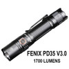 Fenix PD35 V3.0 Everyday Carry Flashlight, 1700 Lumens - PD35V3