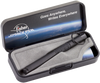 Fisher Space Pens Trekker Space Pen (FP741247) PR4 Black Ink, Matte Black Aluminum Barrell, Matte Black Aluminum Cap, Matte Black Rubberized Comfort Grip, Black Ring
