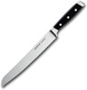 Felix First Class Bread Knife (FEL817122) 8.50 in Satin X50CrMoV15 Blade, Black Plastic Handle