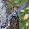 Zero Tolerance Sinkevich (ZT0452RDBW) 4.1" S35VN Black Drop Point Plain Blade, Red and Black Carbon Fiber Handle