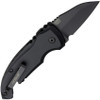 Hogue A01 Microswitch Automatic (HO24146) 1.95" Wharncliffe 154CM Black Cerakote Finish Blade, Matte Black Aluminum Frame