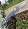 Spyderco Stretch 2 XL Lightweight (C258GPGYCW) - 3.99" Cru Wear Satin Plain Blade, Gray G10 Handle