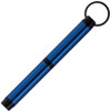Fisher Space Pens Backpacker Keyring (FP950359) PR4 Black Ink, Anodized Blue Barrell, Anodized Black Cap