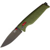 SOG Altair XR (SOG-12-79-03-57) 3.2" 154CM Black Drop Point Plain Blade, Field Green GRN Handle
