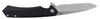 Case Kinzua Frame Lock Knife (64662) - 3.4" S35VN Satin Spear Plain Blade, Lightweight Black Anodized Aluminum Handle