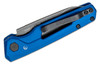 Kershaw Launch 11 Automatic Knife (7550BLU)- 2.75" Blackwashed CPM-154 Drop Point Blade, Blue Aluminum Handle