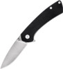 Buck Knives Onset (BU040BKS) 3.38" S45VN Satin Drop Point Plain Blade, Black G-10 Handle, Stainless Back Handle