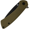 Buck Knives Onset (BU040GRS) 3.38" S45VN Black Drop Point Plain Blade, Olive Drab G-10 Handle, Stainless Back Handle