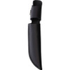 Buck Knives 117 Brahma Fixed Blade Knife (0117BKS-B)- 4.50" Satin 420HC Clip Point Blade, Black Phenolic Handle