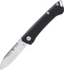 Buck Knives 250 Saunter Folding Knife (0250BKS-B)- 2.375" Satin 154CM Drop Point Blade, Black Micarta Handle