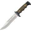 Muela Survival Fixed Blade Knife (CI5161)- 6.25" Stainless Steel Clip Point, Black Stainless Steel with OD Polymer Handle