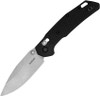 Kershaw Heist (2037) 3.2" D2 Stonewashed Drop Point Plain Blade, Black Glass-Filled Nylon Handle