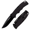 Cold Steel Verdict Spear Point Folding Knife (CS-FL-C3SP10A) - 3.00" AUS10A Black Spear Point Plain Blade, Black G-10 Handle