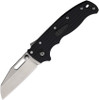 Demko Knives AD20.5 Shark Lock - 3.25" AUS-10A Stonewash Shark Foot Blade, Black Textured Grivory Handle