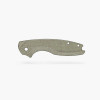 Flytanium Flow Micarta Scale for CRKT Pilar 3 - Green Canvas Micarta (FLY-1174GC)