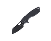 CRKT Pilar Large (CR5315KS) 2.67" 8Cr13MoV Blackwashed Sheepsfoot Plain Blade, Blackwashed Stainless Steel Handle