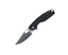 CRKT Pilar IV (5321) 3.09" D2 Satin Clip Point Plain Blade, Black G-10 Front Stainless Steel Back Handle