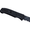 CRKT Ignitor A/O (6885) 3.48" 8Cr13MoV Black Drop Point Partially Serrated Blade, Black G-10 Handle
