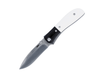 CRKT M4-02M A/O (M402M) 3.25" 8cr13MoV Satin Drop Point Blade, Black G-10 Handle