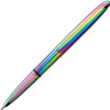 Fisher Space Pens Bullet (FP842449) 3.75" Supernova Rainbow Titanium Barrell, Supernova Rainbow Titanium Cap, PR4 Black Ink, Medium Point