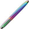 Fisher Space Pens Bullet (FP842449) 3.75" Supernova Rainbow Titanium Barrell, Supernova Rainbow Titanium Cap, PR4 Black Ink, Medium Point