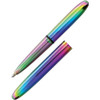 Fisher Space Pens Bullet (FP842449) 3.75" Supernova Rainbow Titanium Barrell, Supernova Rainbow Titanium Cap, PR4 Black Ink, Medium Point