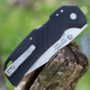 Cold Steel Engage (CSFL30DPLC35) - 3.5" Satin CPM-S35VN Clip Point Plain Blade, Black G-10 Handle