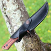 Case Composite Hunter (66661) - 4.5" 420 HC SS Satin Plain Blade, Black Rust Hardwood Handle (FB1045 420HC SS)